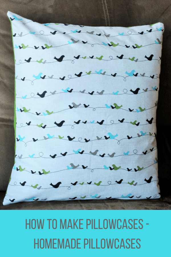 Learn how to make pillowcases in this photo tutorial designed for beginning sewers. Make beautiful pillow covers for throw pillows.