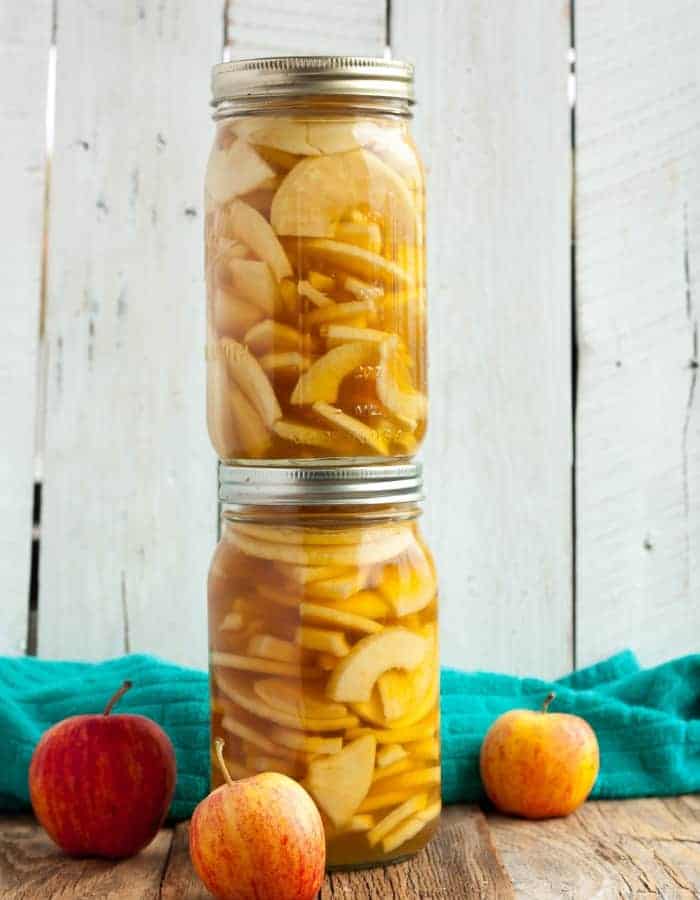 Canning Apple Pie Filling {Low-Sugar} | Sustainable Cooks