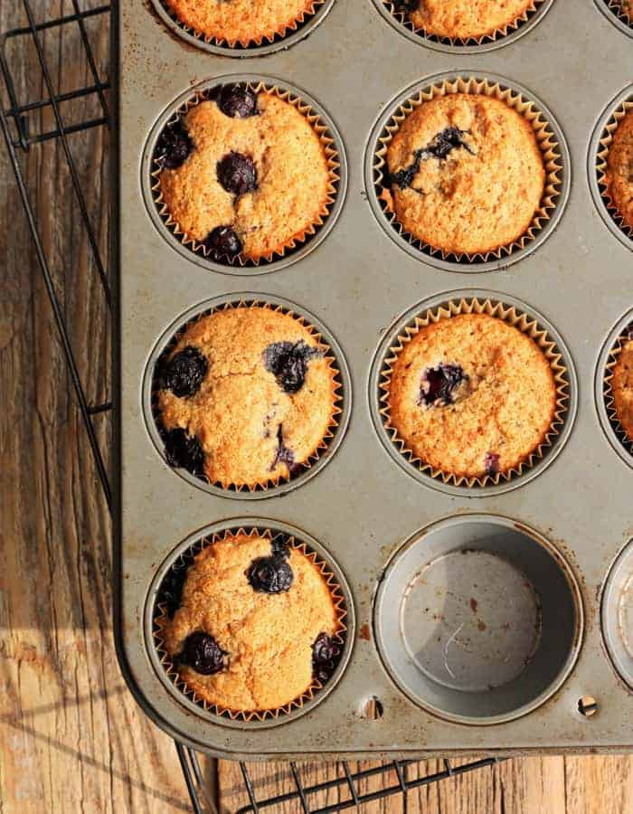 Your Favorite Whole Wheat Blueberry Muffins Recipe Sustainable Cooks