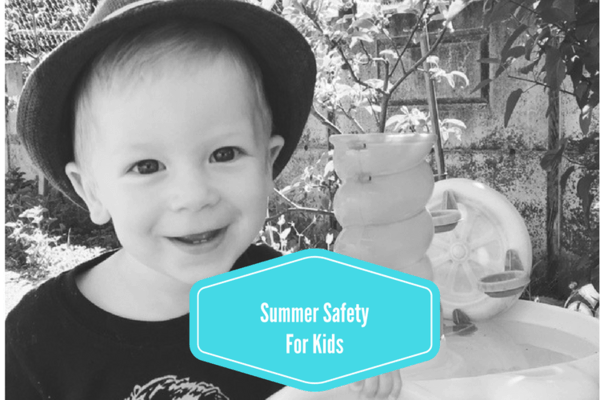 summer safety for kids