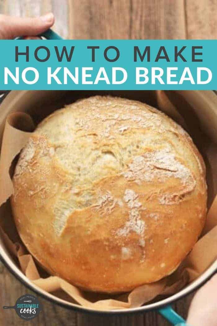 Easy No Knead Dutch Oven Bread Sustainable Cooks