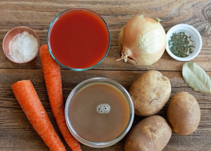 ingredients for instant pot beef stew