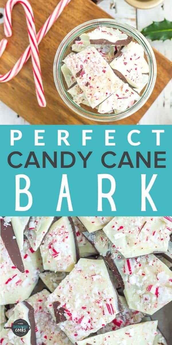 Super Easy Candy Cane Bark Sustainable Cooks