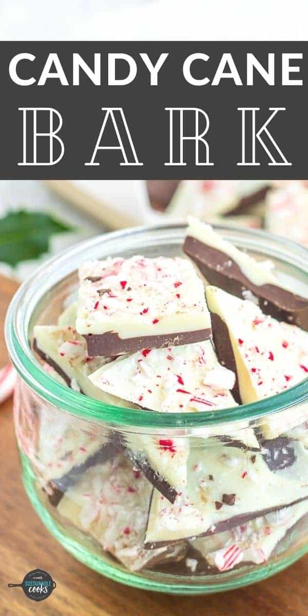 Super Easy Candy Cane Bark Sustainable Cooks