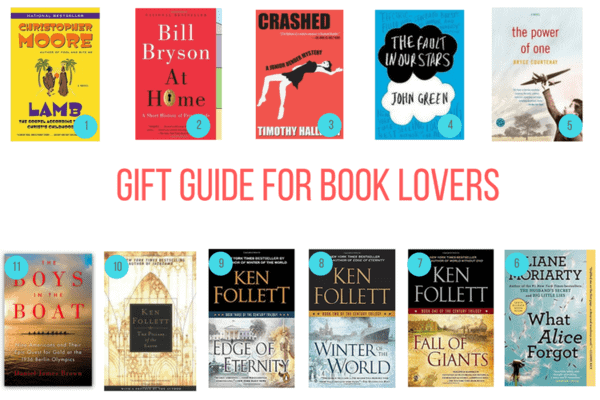 gift guide for book lovers