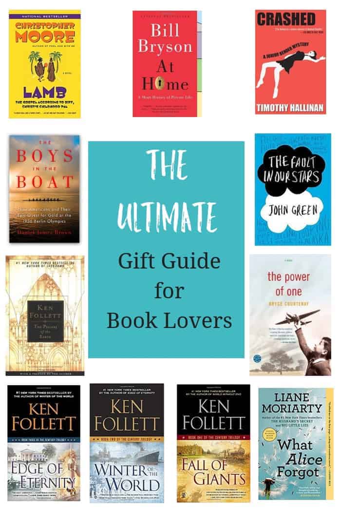Gift guide for book lovers will help you find the perfect present for the bibliophile in your life. A mix of price ranges will fit any budget. #sustainablecooks #giftguide #booklovers #christmasgifts #hanukkahgifts
