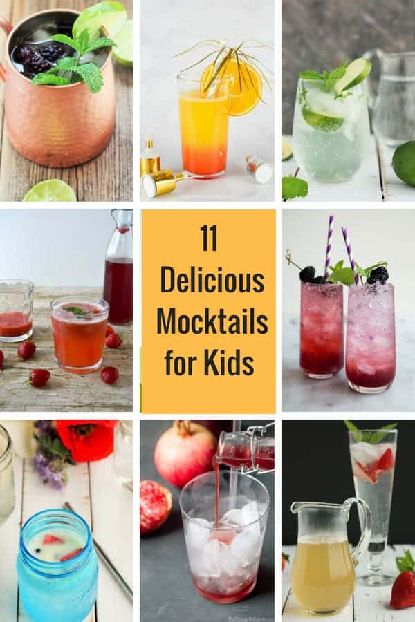 A collection of the most delectable recipes available for Mocktails for Kids and Grown Ups! Drinks so delicious that you won't even miss the alcohol! #sustainablecooks #mocktails #drinks #nonalcoholic