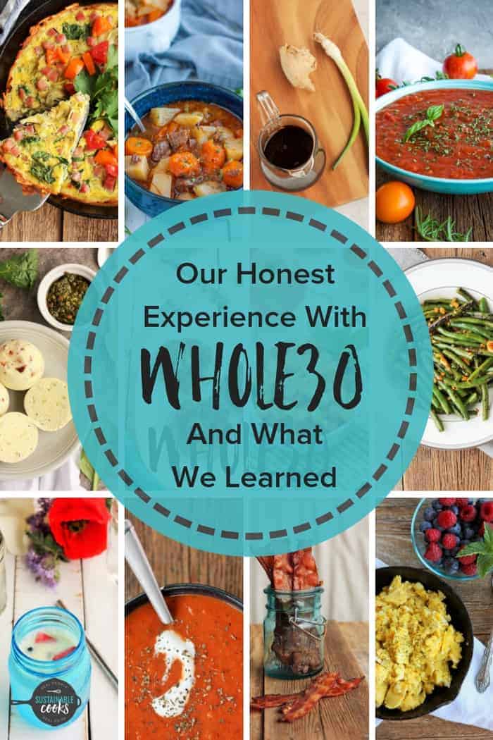 How one married couple navigated the strict rules of the Whole30 and what actually happened after 30 days. Delicious breakfasts, snacks, dinners, and meal plans are shared, along with an honest review and before and after results. #whole30 #mealplan #breakfasts #dinners #beforeandafter