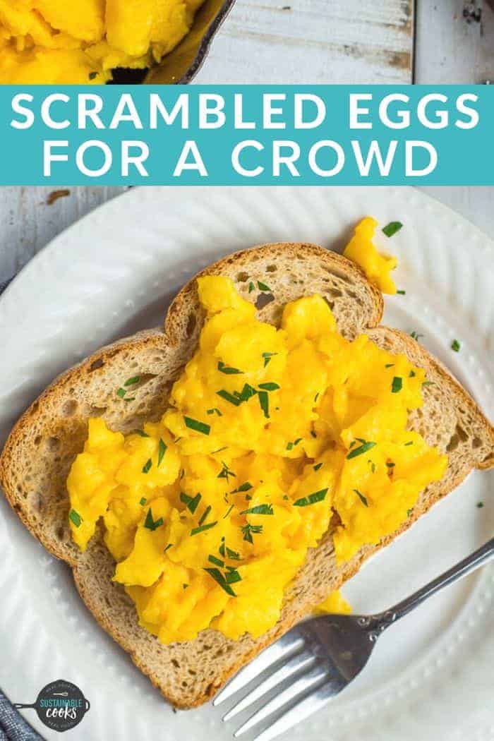 Make-Ahead Scrambled Eggs Scrambled Eggs For a Crowd