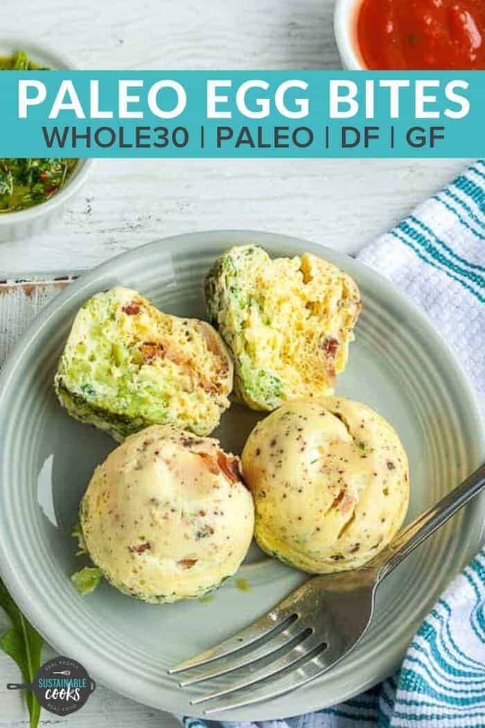 Instant Pot Egg Bites {Whole30, Paleo, DairyFree} Sustainable Cooks