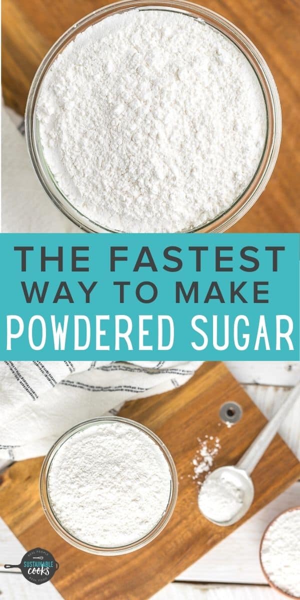 How do you make powdered sugar icing from scratch at andre gean blog