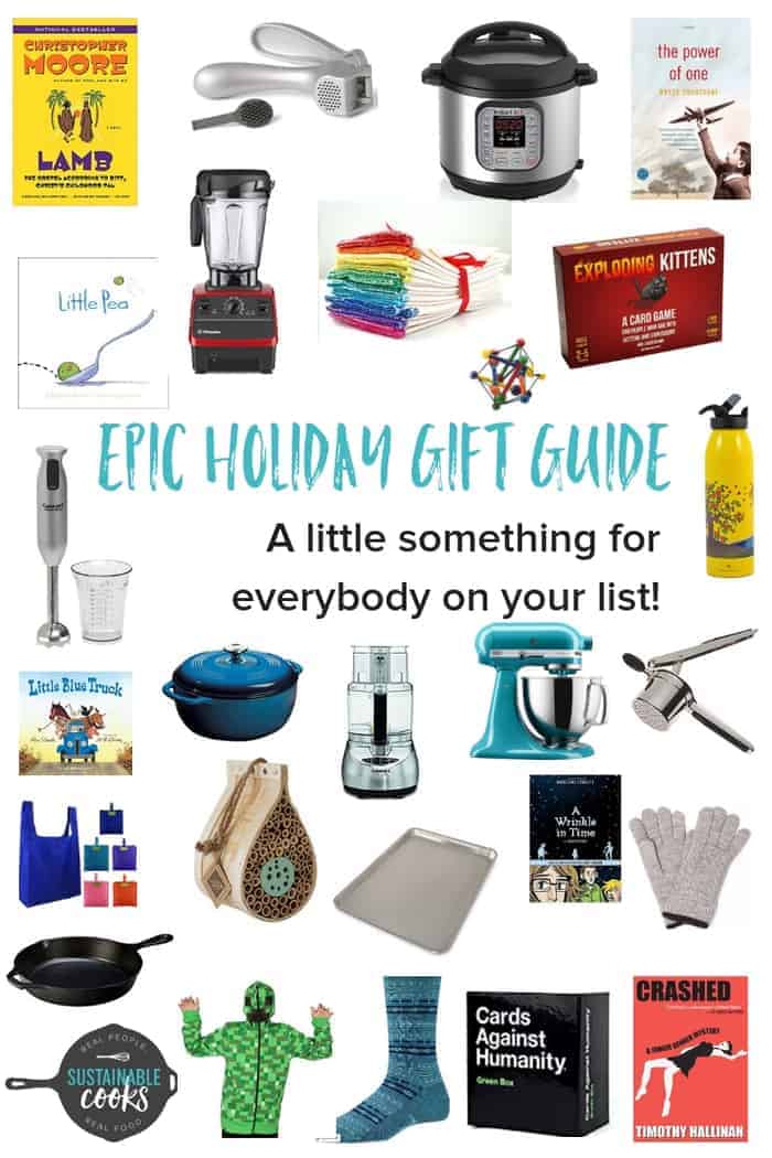 An epic gift guide with a gift, stocking stuffer, or idea for anyone on your list!
