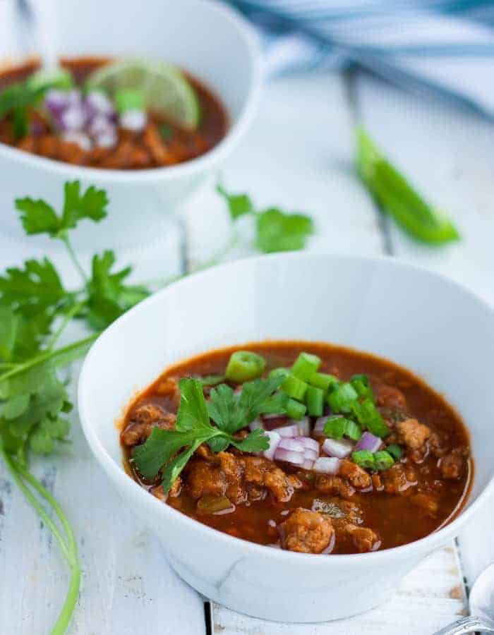 Chipotle Instant Pot Turkey Chili (Whole30, Paleo) Sustainable Cooks