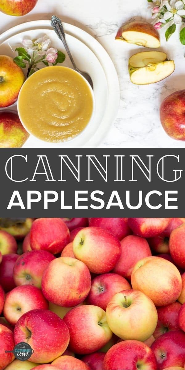 Canning Applesauce How To Can Applesauce Step By Step Canning Applesauce PIN 4