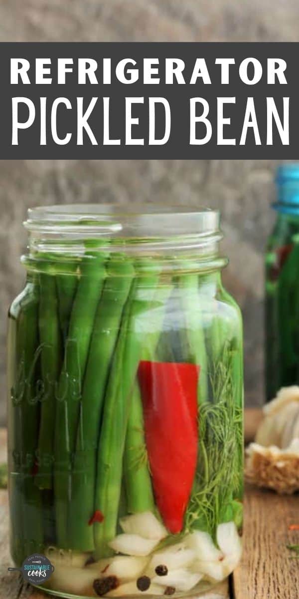 Refrigerator Dilly Beans Recipe Sustainable Cooks