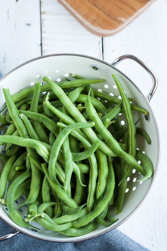 How To Blanch And Freeze Green Beans Sustainable Cooks