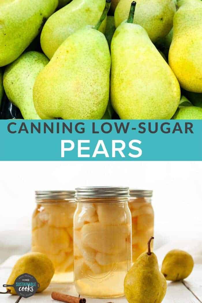 pear canning recipes no sugar