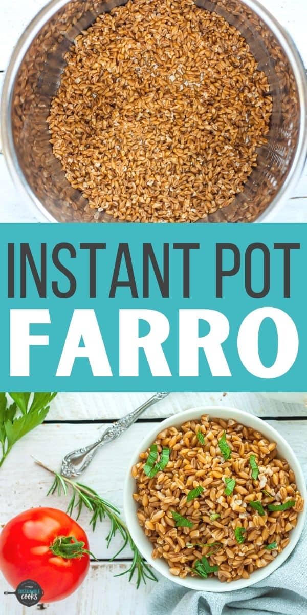 Instant Pot Farro Sustainable Cooks