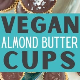 almond butter cups topped with sea salt