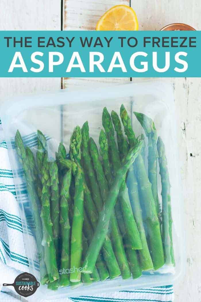 How to Freeze Asparagus Sustainable Cooks