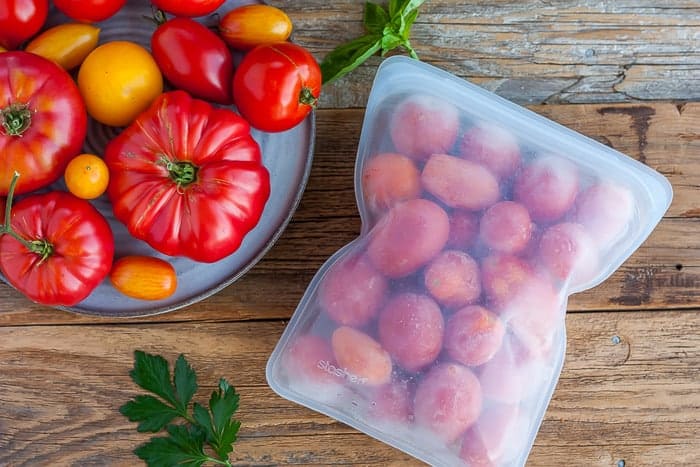 Freezing Tomatoes the Easy Way | Sustainable Cooks