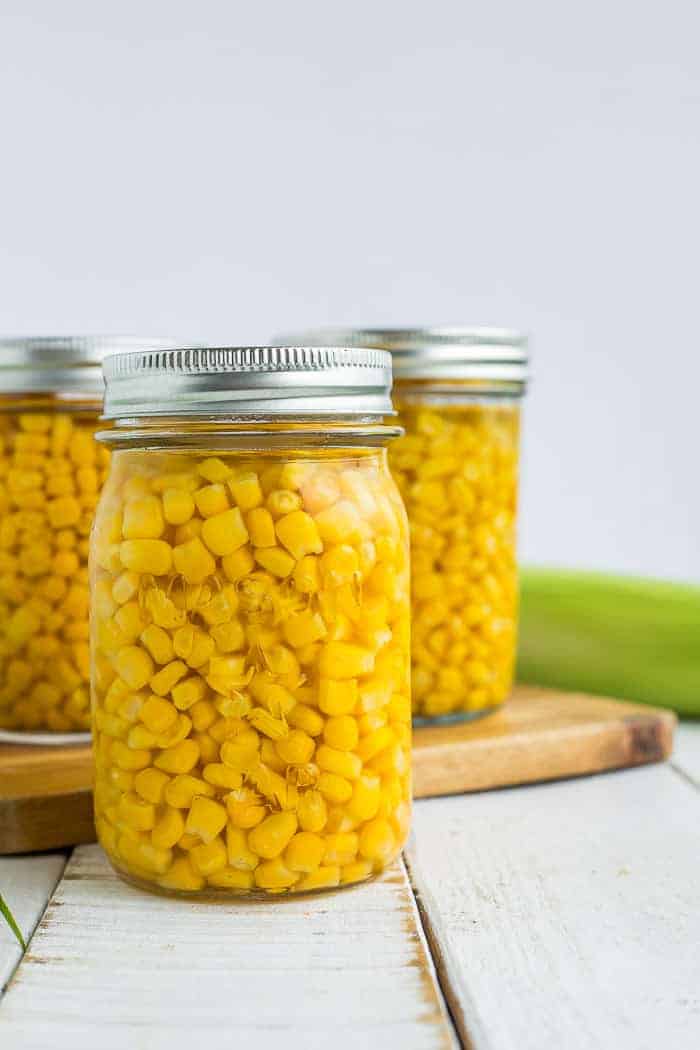 3 pints of canned corn