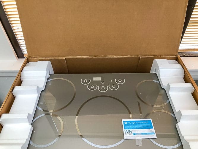 a cooktop in a box