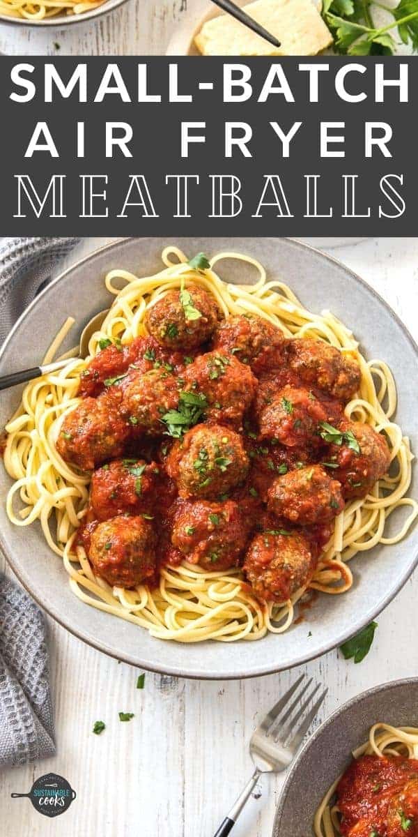 Easy Air Fryer Meatballs Recipe Sustainable Cooks