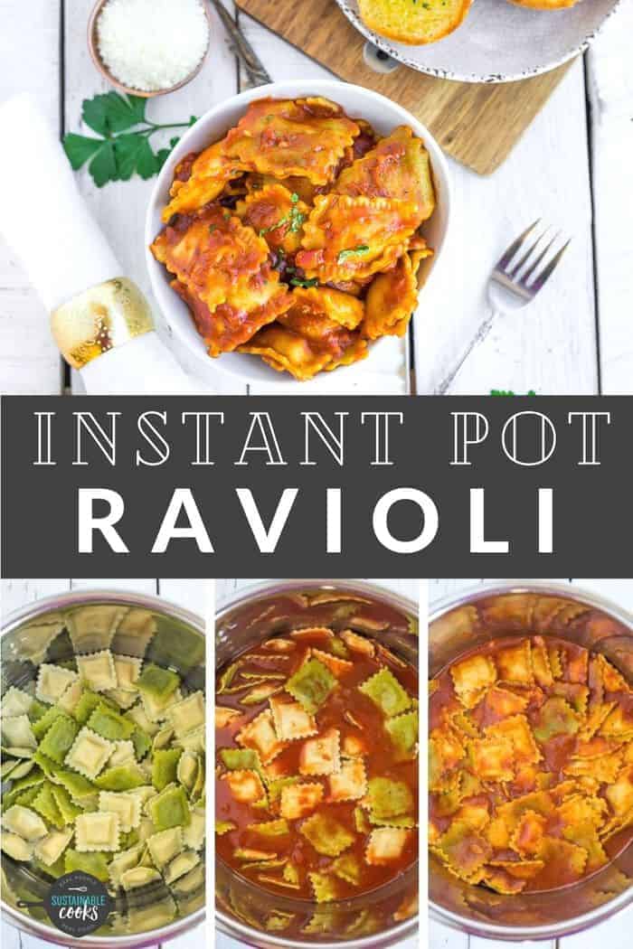 Instant Pot Ravioli Sustainable Cooks