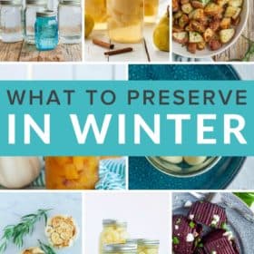 photos of winter produce dishes