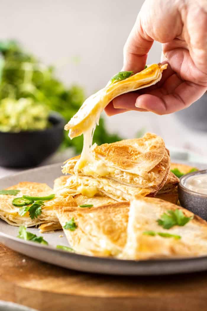 Air Fryer Quesadilla Sustainable Cooks