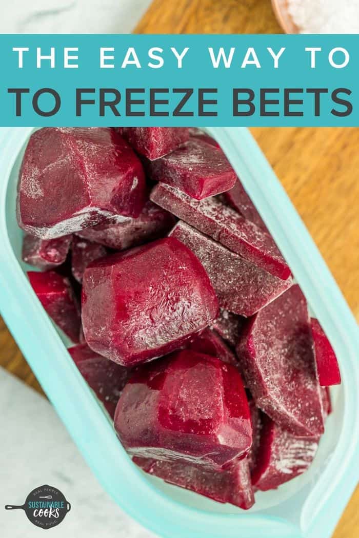 Freezing Beets - Sustainable Cooks