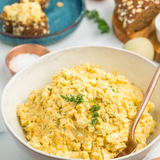 Greek Yogurt Egg Salad No Mayo Sustainable Cooks