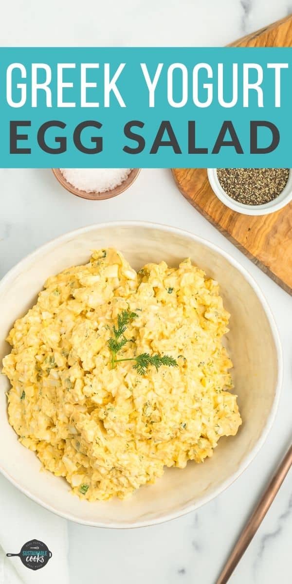 Greek Yogurt Egg Salad Sustainable Cooks