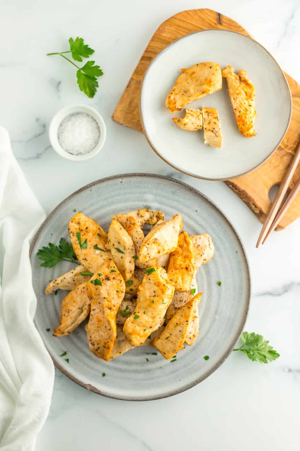 Air Fryer Chicken Tenders (No Breading) Sustainable Cooks
