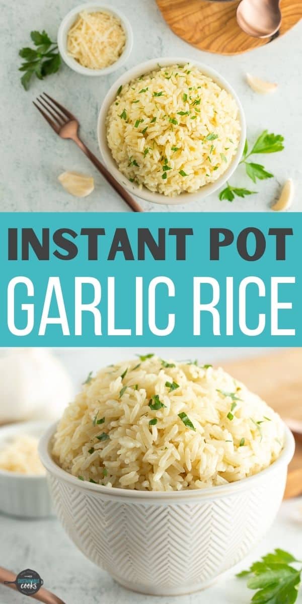 Garlic Butter Rice Sustainable Cooks