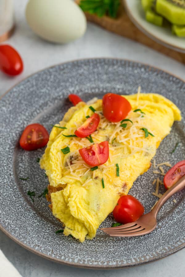 Air Fryer Omelet - Sustainable Cooks