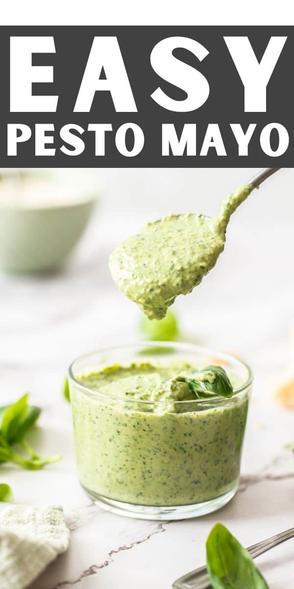 Pesto Mayo Sustainable Cooks