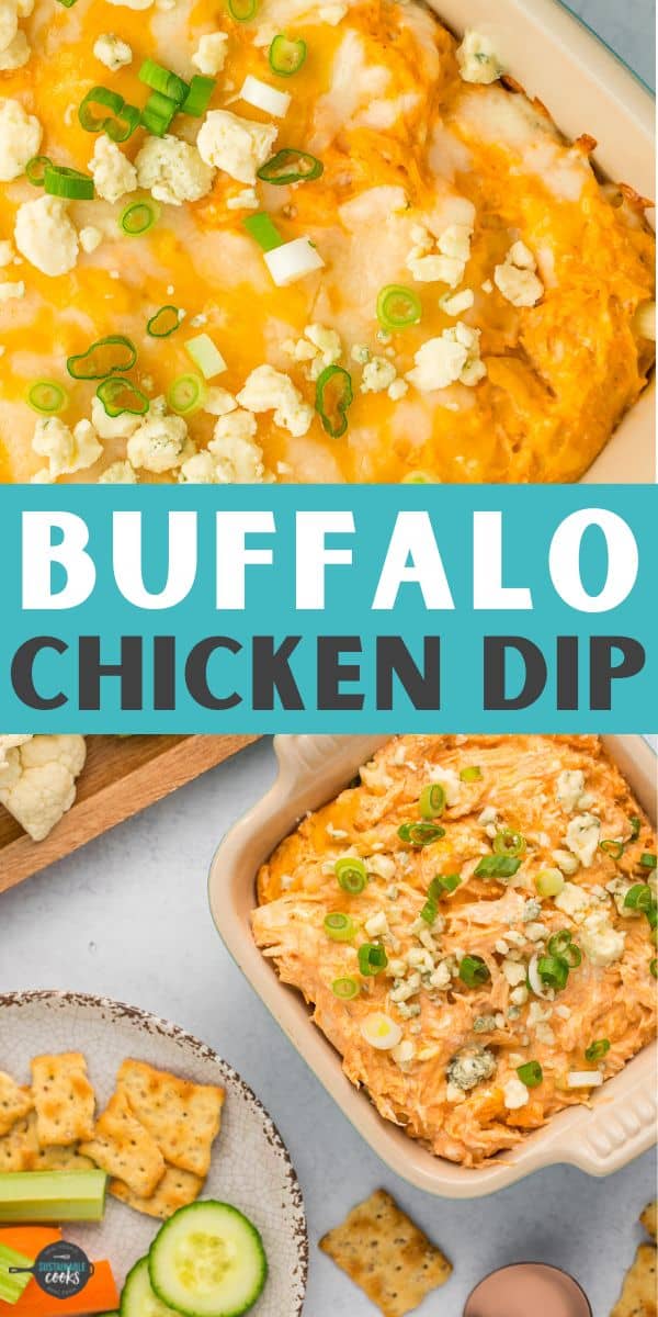 Healthy Buffalo Chicken Dip Recipe {With Greek Yogurt} - Sustainable Cooks