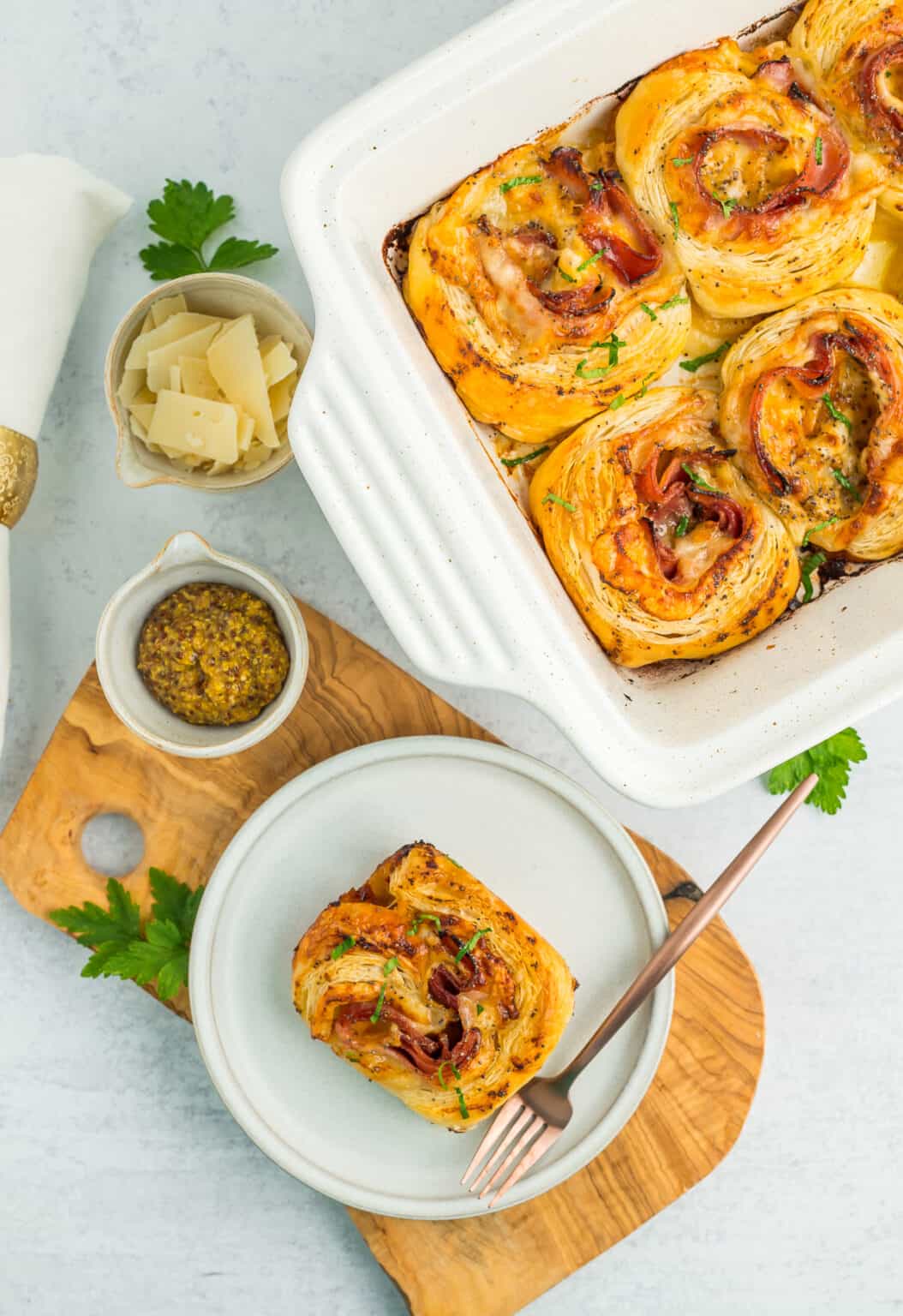 Ham and Cheese Pinwheels Sustainable Cooks