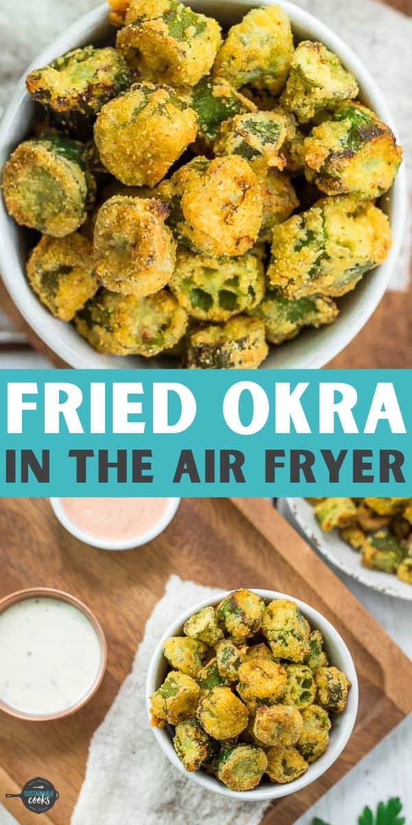 Air Fryer Okra Sustainable Cooks ishowspeedd