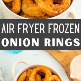 a white bowl full of onion rings.