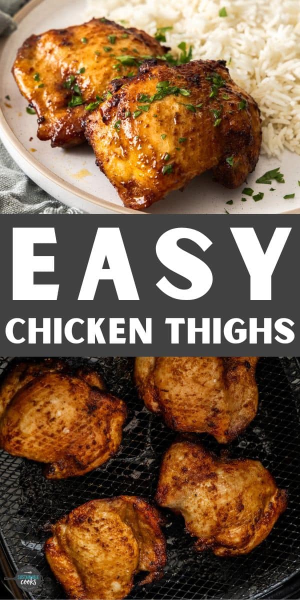 Air Fryer Boneless Chicken Thighs Sustainable Cooks