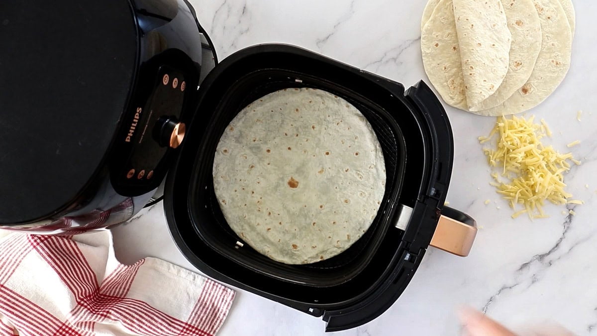 a tortilla.