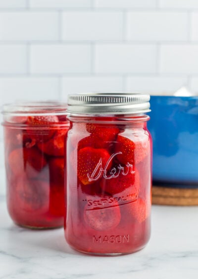 Canning Strawberries - Sustainable Cooks
