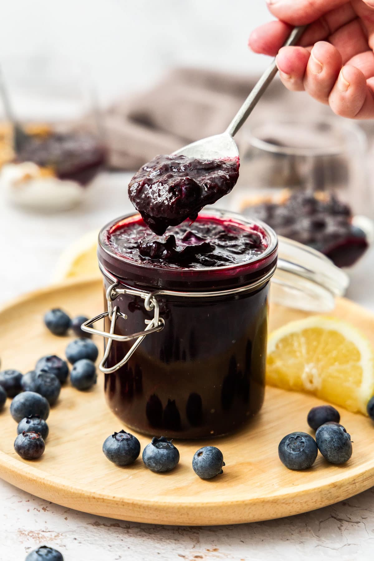 Contemporary Blueberry Compote (3 Elements) Contemporary Blueberry Compote (3 Elements)